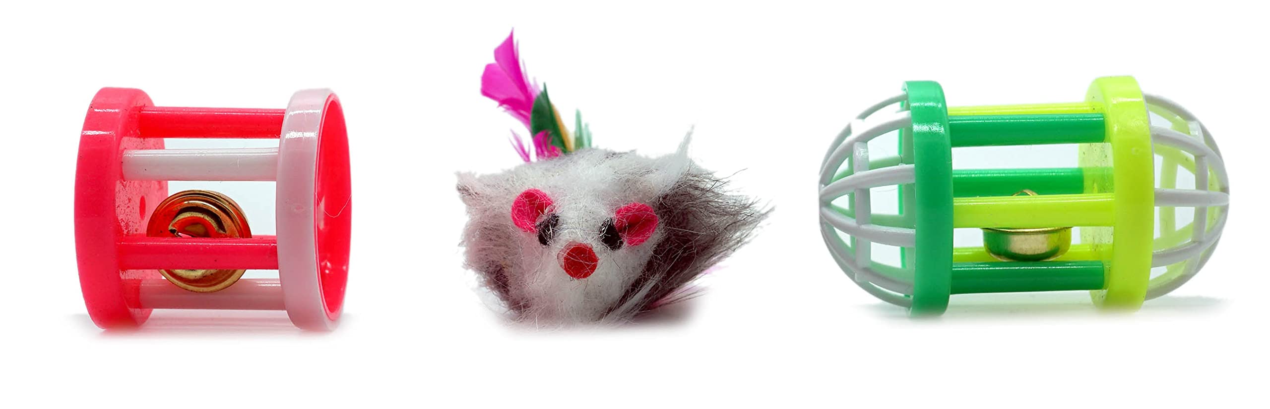 PETS EMPIRE Cat Toy Pet Cat Toy Bell Ball Plastic Ball Parrot Parrot Rabbit Cat Dog Toy Ball Color Bird Bell Ball (B09KRQVBNR) Amazon Price History, Amazon Price Tracker