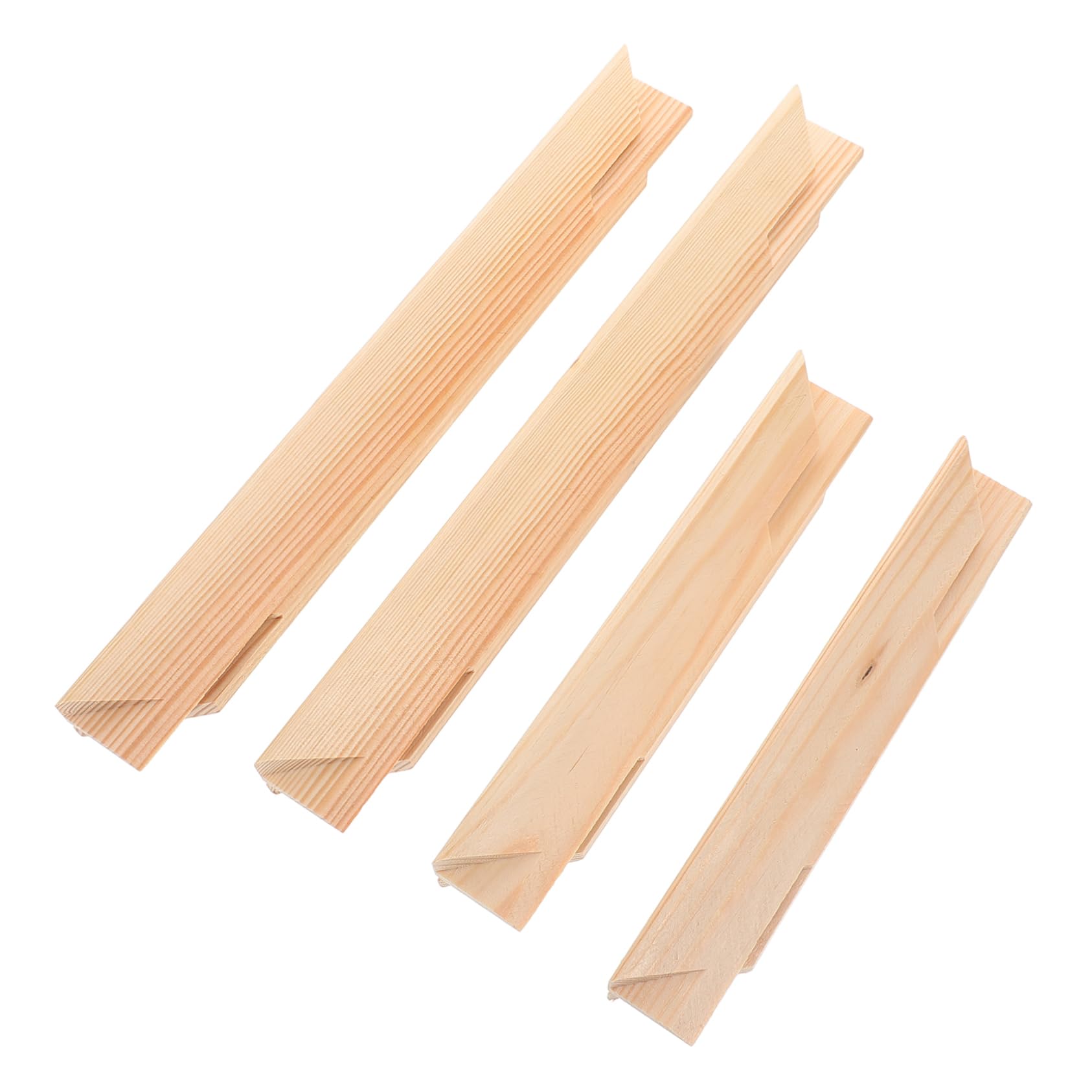 VILLCASE Sturdy Wooden Oil Painting Frame DIY Canvas Art Frame Decorative Artwork Thick Mortise and Tenon Construction