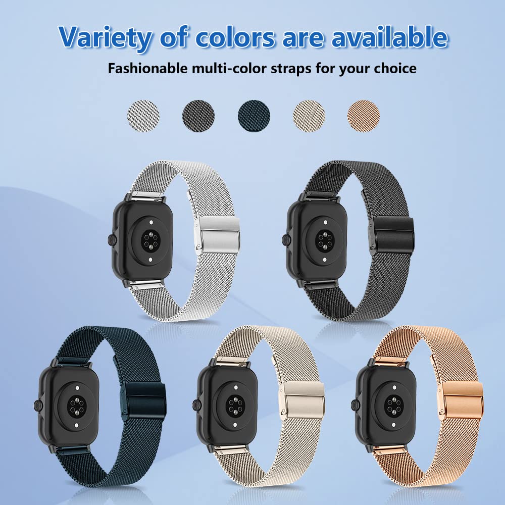 KeeFos 20MM Cinturino Per Amazfit T-Rex 3 Pro 44mm/Active