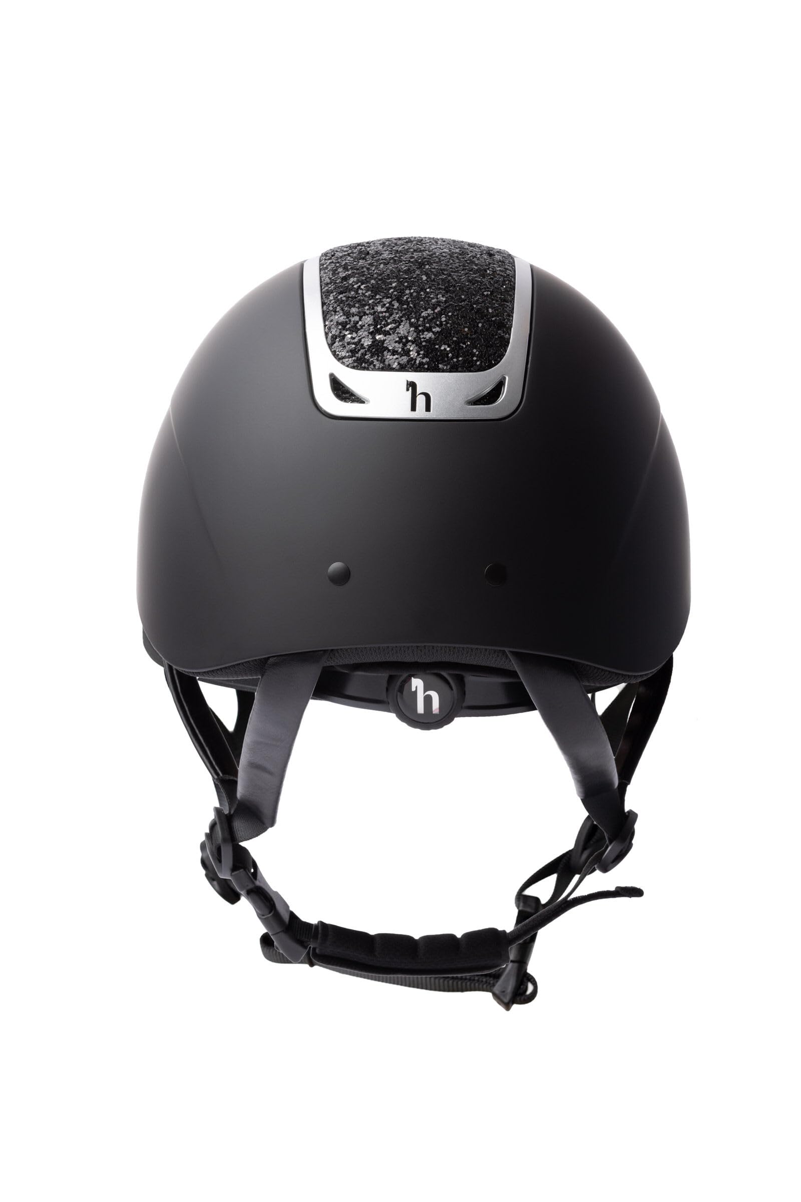 Horze Casco de equitación para mujer con adornos de cristal, CE EN 1384:2023, tamaño ajustable