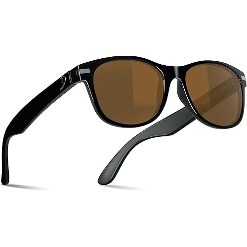 Bnus italy made classic sunglasses corning real glass lens w. polarized option