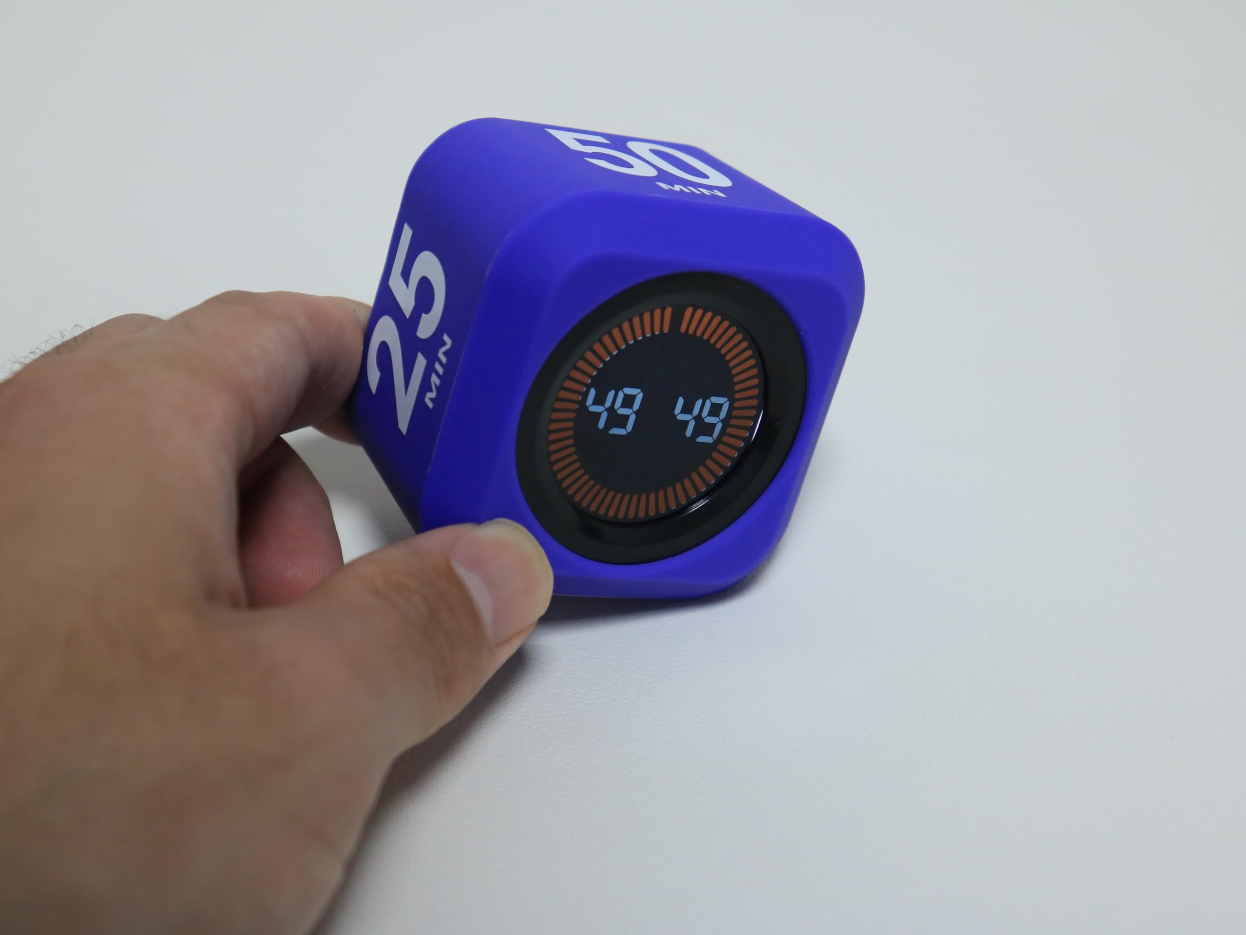 Pomodoro Timer Rotating Cube Visual Timer – With 5, 25, 10, 50 Min ...