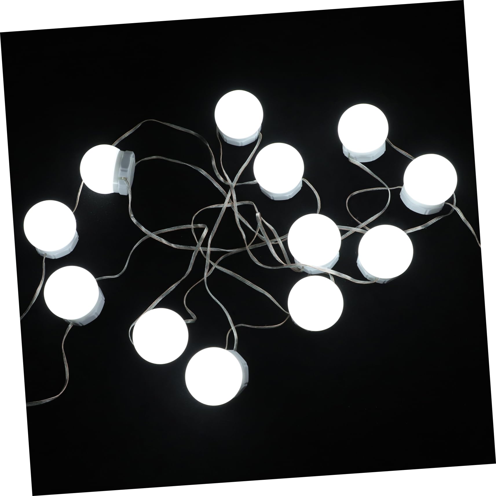 Lampka nocna do żarówek LED do szafek do ściemniania toaletki z energooszczędnymi temperaturami do łazienki
