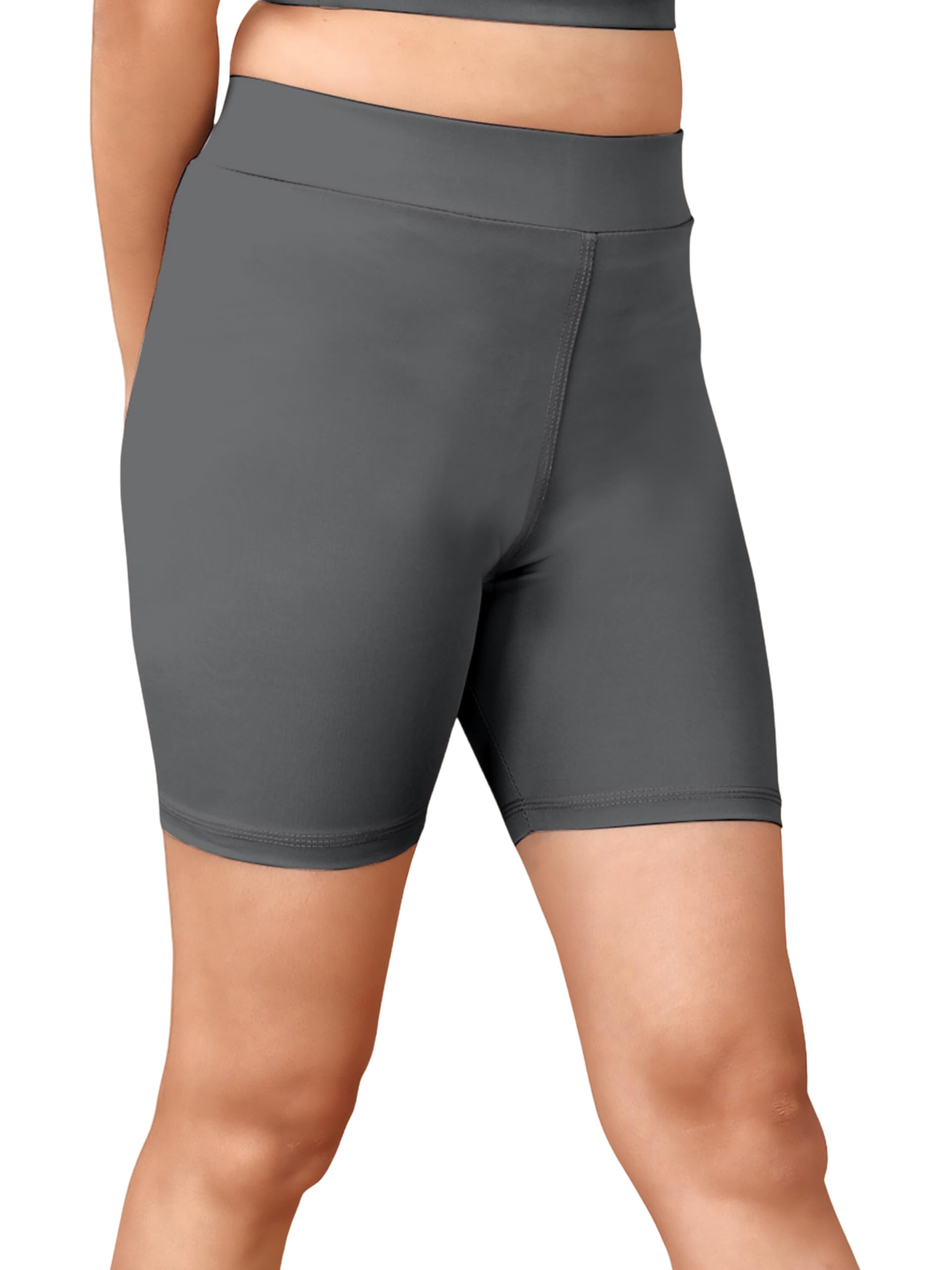 poojaran saree High Waste Cycling Shorts for Womens | Gym wear Shorts Biker Shorts |Activewear Shorts Yoga Shorts for Womens & Girls-picture-0