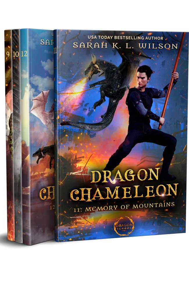 Dragon Chameleon: Episodes 9-12 (Dragon School World Omnibuses Book 7)