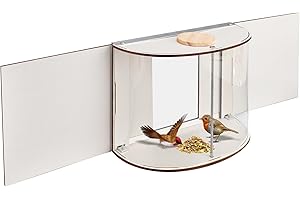 Gugxiom Window Insert Bird Feeder: Unimpeded Birdwatching from Your Home