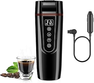 FVPE Car Electric Kettle 12V/24V Travel