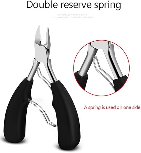 Miniatura 4 de AnHua 1 herramienta profesional para cortar uñas de los pies, uñas gruesas o encarnadas, herramienta de agarre suave resistente para la familia,