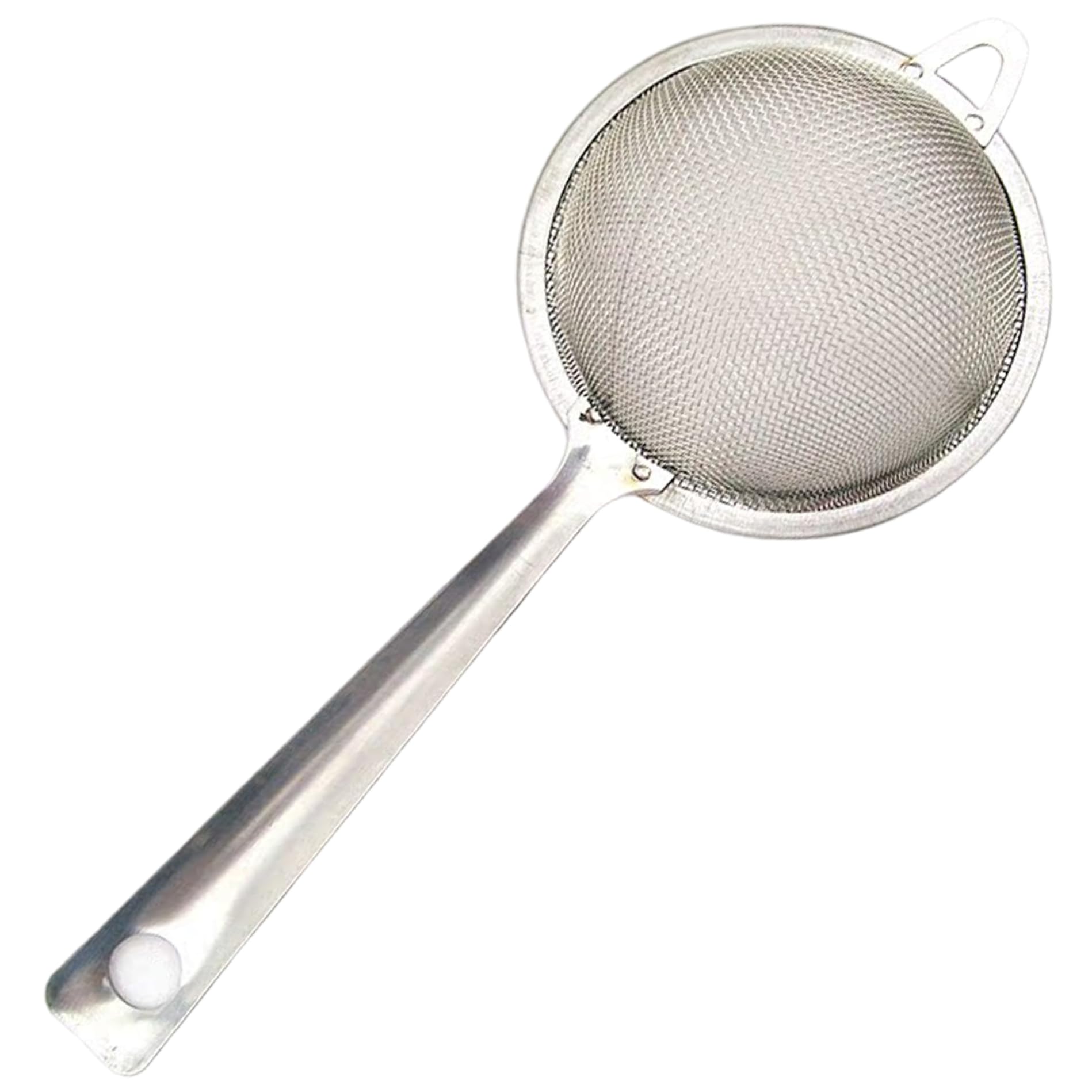 Syglawnd Fine Mesh Strainer Stainless Steel Matcha Sifter with Long Handle for Food Tea Rice Oil