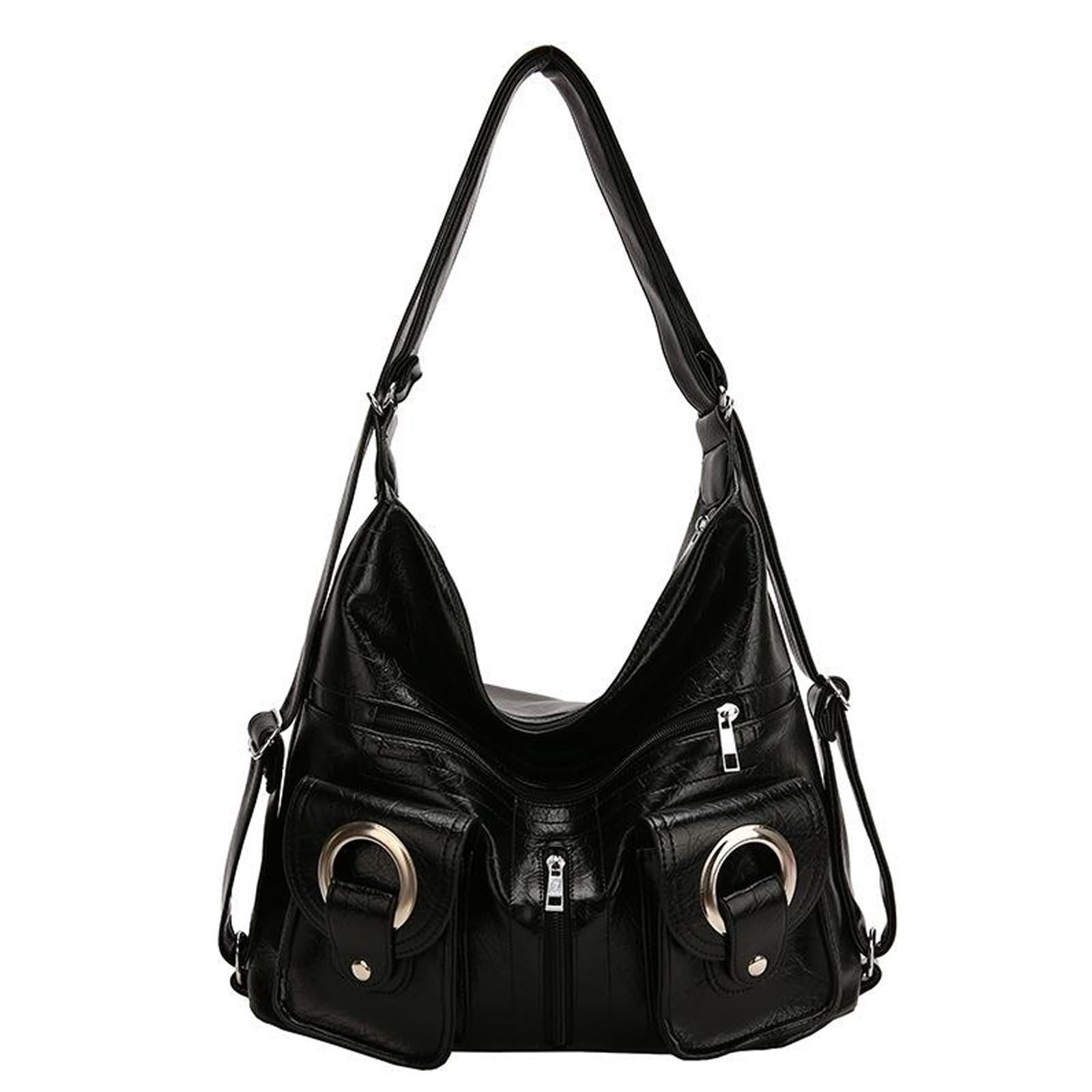 AINUOEY Donna Borse a Mano Borsa a Spalla Elegante Grandi Firmate Marca Tracolla Antifurto PU pelle 79303 1 pz