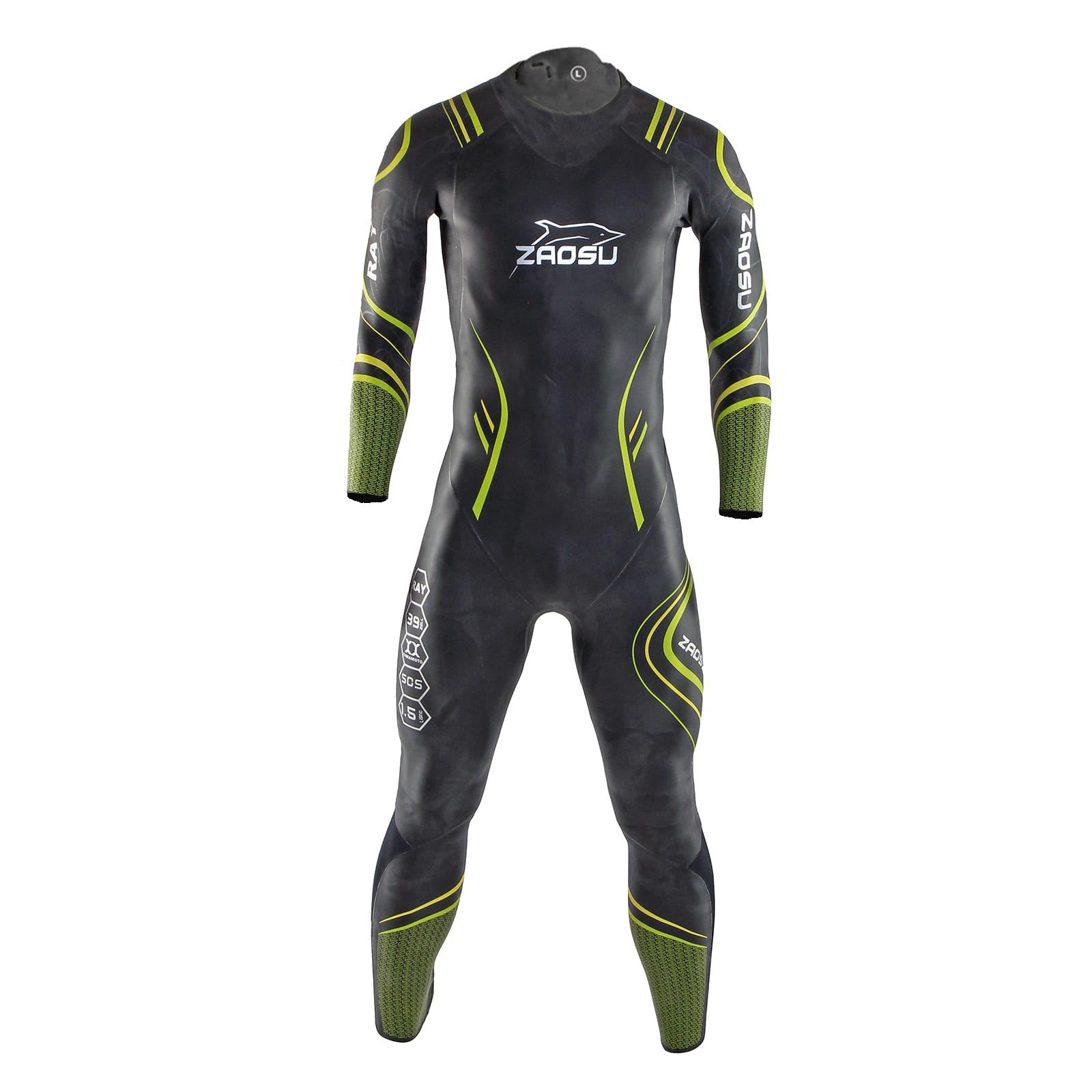 ZAOSU Openwater Ray V2 Combinaison de triathlon en néoprène pour homme