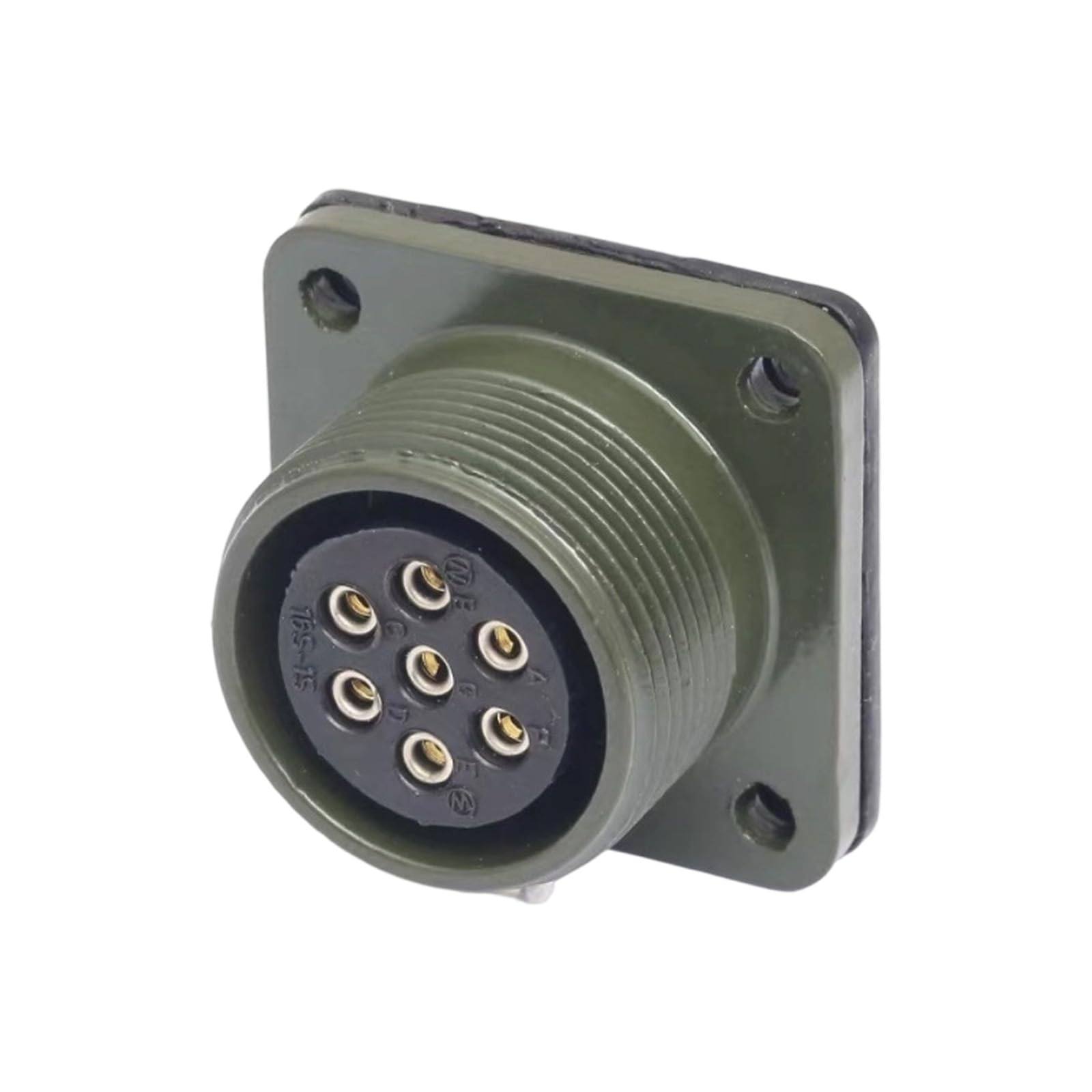 MS5015 Connector Aviation Plug Socket 7Core with Highly Conductivity Copper Components Vibrations Resistance Link