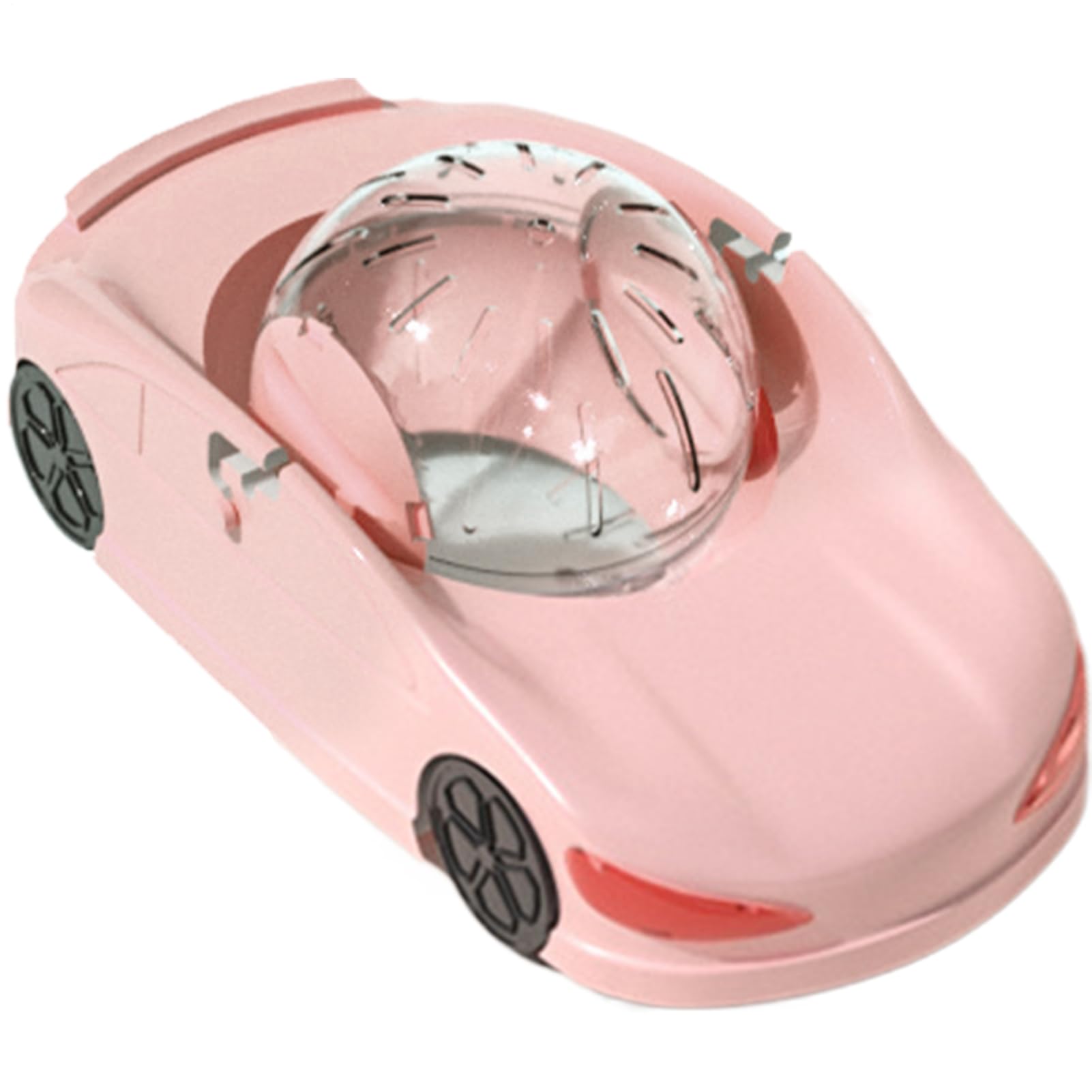 Petit Animal De Compagnie Roule d'exercice De Voiture 29.5x16.5x12cm Hamster Sport Ball PP Roue d'exercice pour Hamster Véhicule De Jouet De Roue Fitness Silencieux pour Hamsters Ferret Small Animal