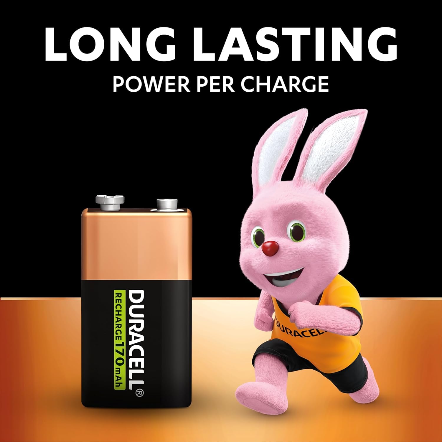 3 piles Duracell 9 V rechargeables 170 mAh (3 ampoules de 1 batterie)
