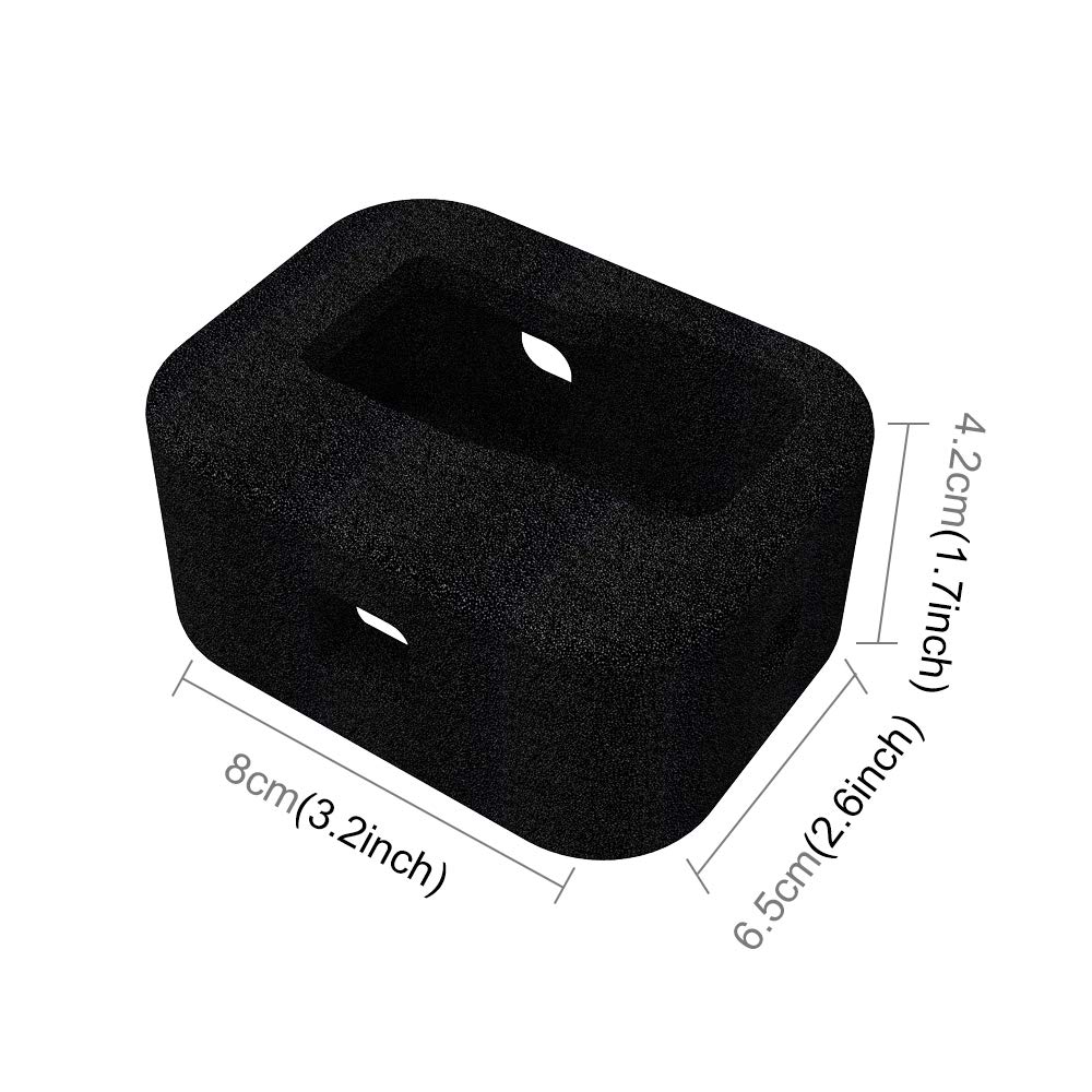 Housse Coupe-Vent MotuTech Pour GoPro Hero 10/9 Black - Mousse Anti-Bruit Et Protection