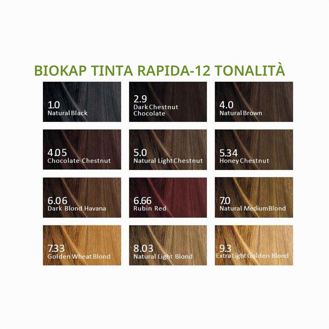 BioKap Natural Brown 4.0 Rapid Permanent Hair Dye 140ml