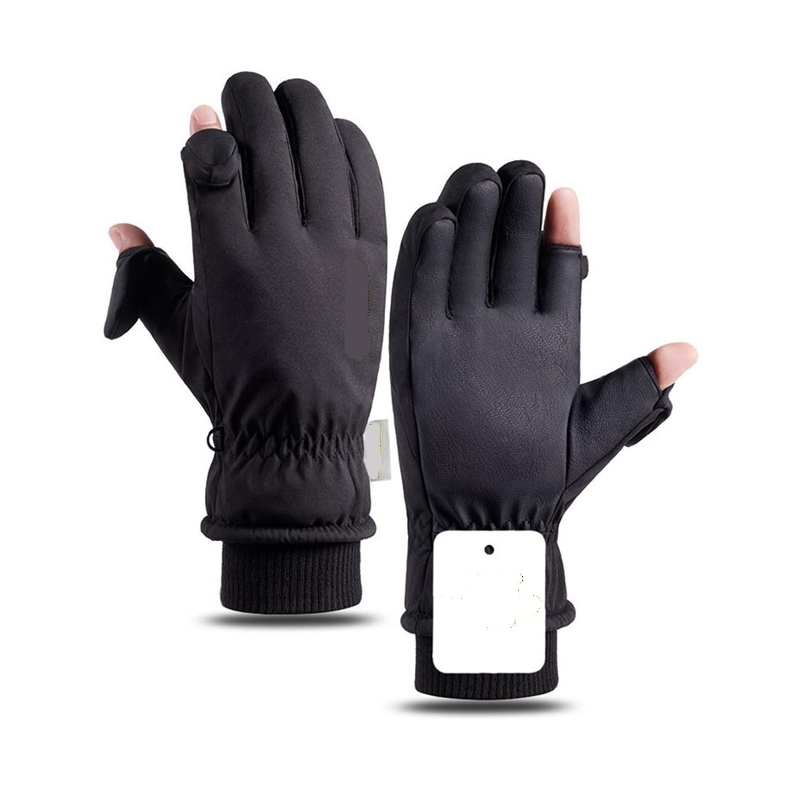 Generico Guantes Térmicos de esquí for invierno, deportes al aire libre, cálidos, ciclismo, pesca, correr