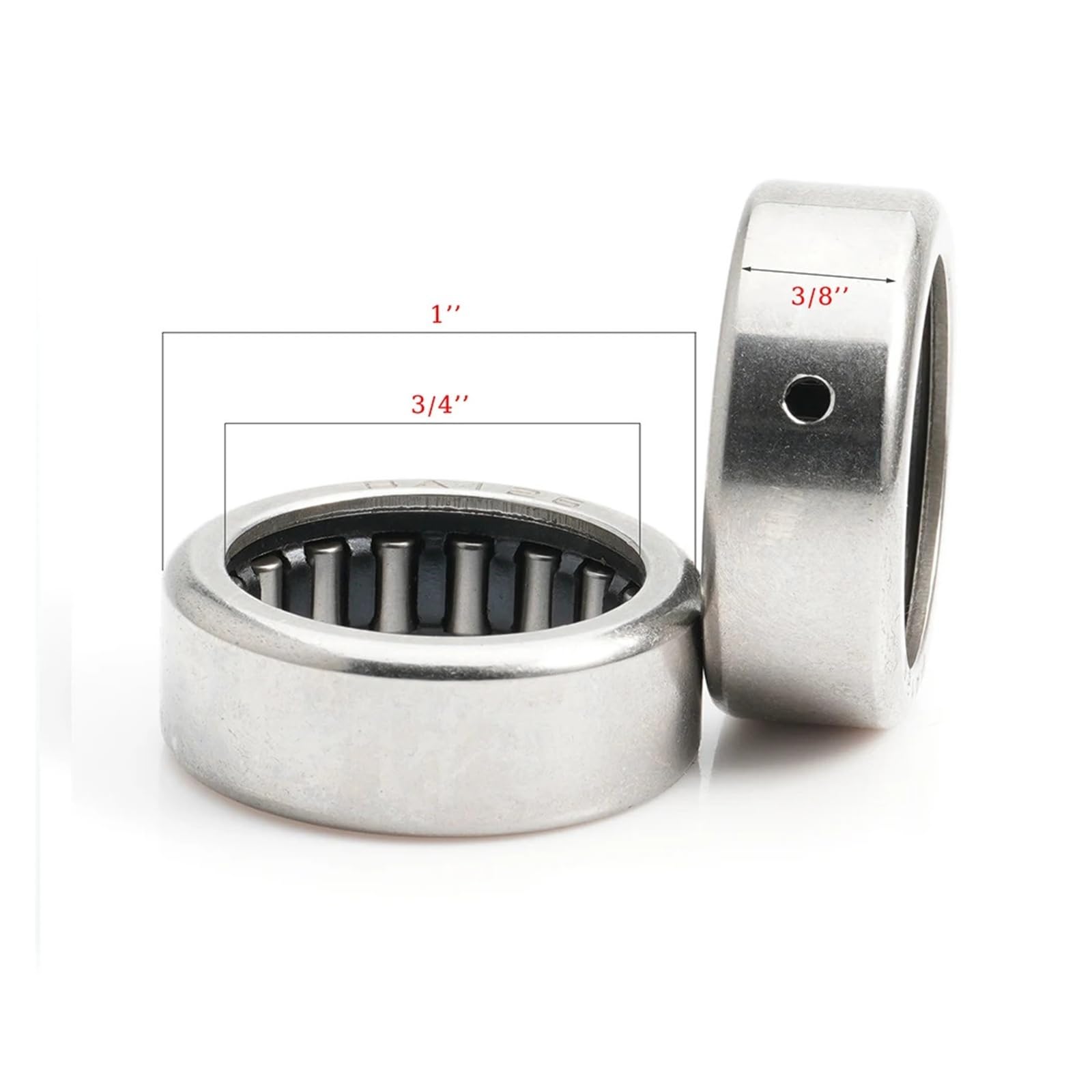 rodamiento de agujas con casquillo estampado SCE126 19.05x25.4x9.525 mm
