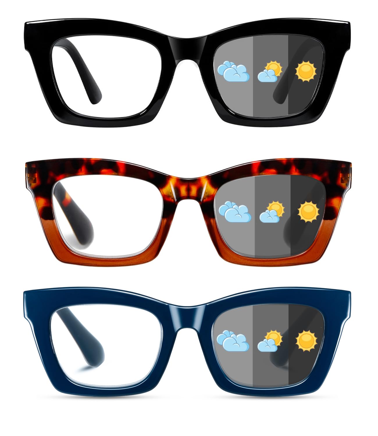 Photo 1 of Hubeye Multifocus Reading Glasses