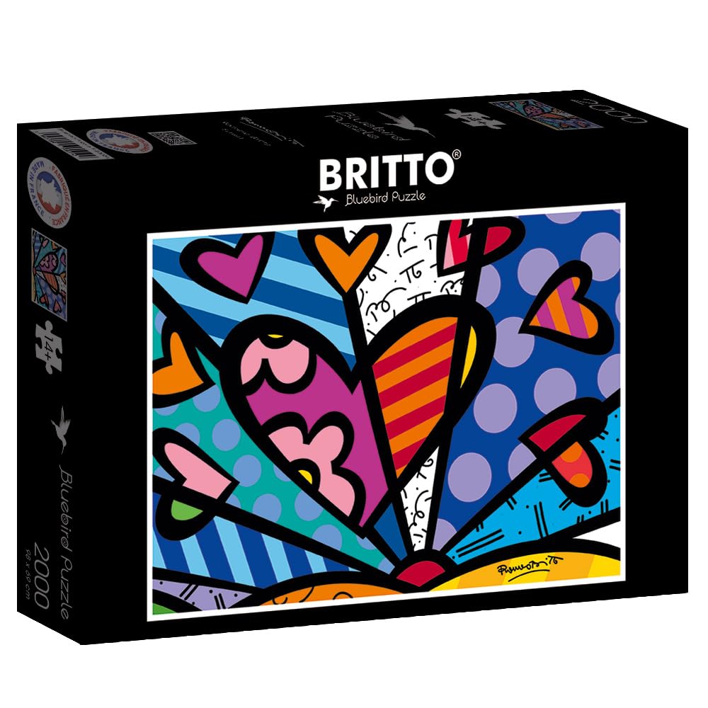 Puzzle - Romero Britto Sunset - 2000 części, Bluebird (90024)