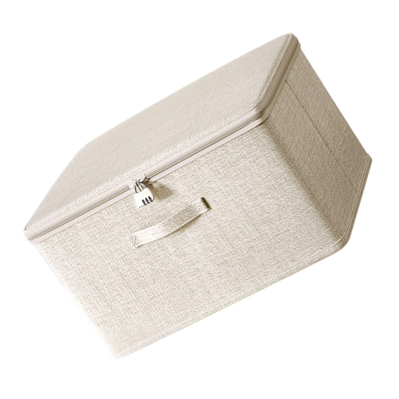 Boîte de rangement pliable pour armoire afin d'organiser le dressing familial