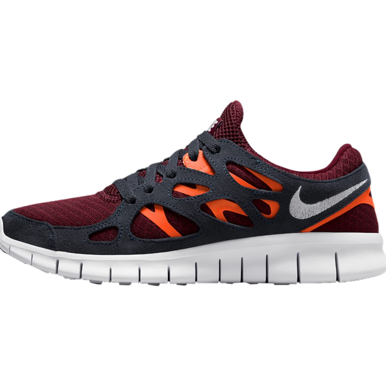 Nike Women's Free Run 2 Style Dm8915, Dark Beetroot/White, 6