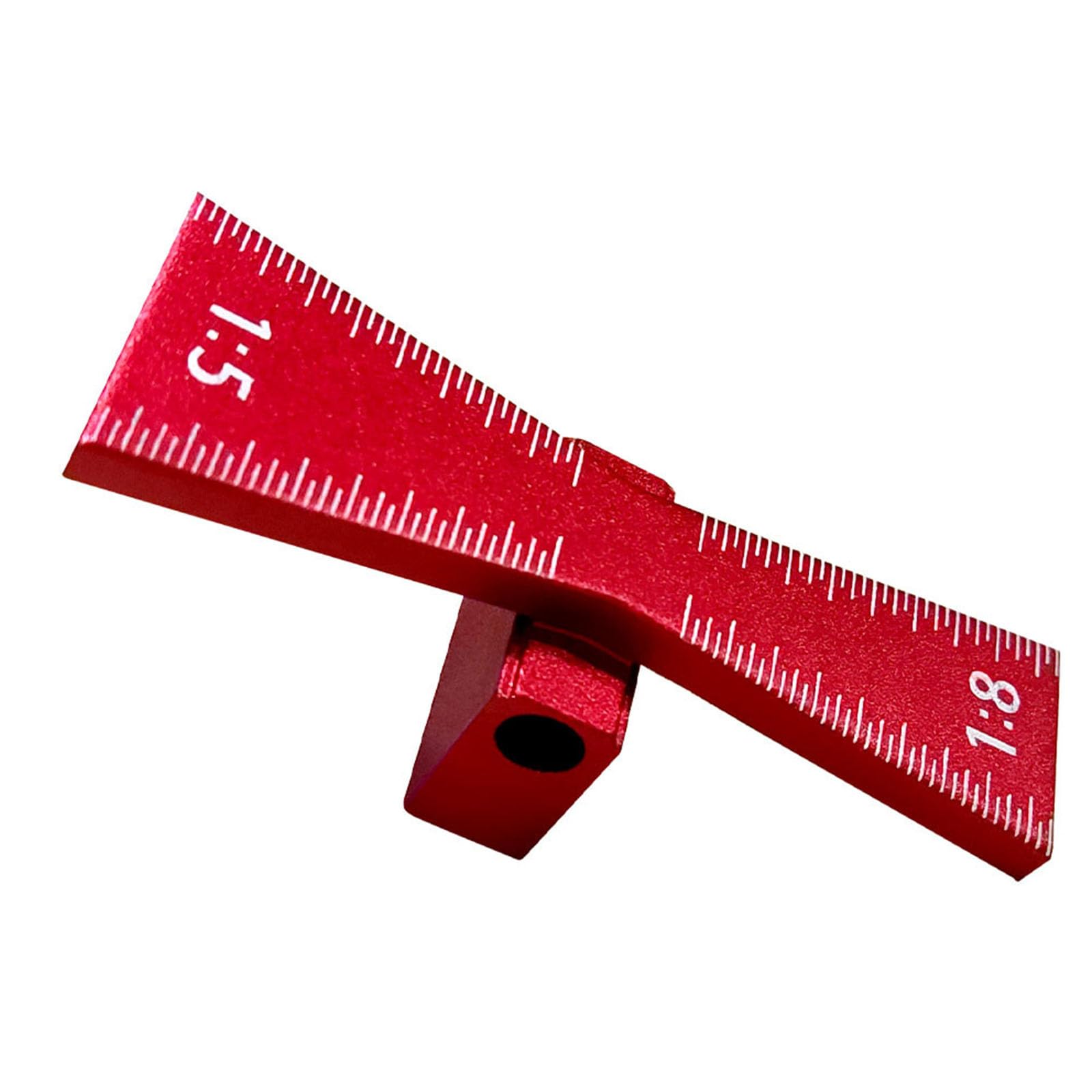 Msioytog F Portable Aluminum Marking Instrument Or Manual Joinery Work Woodcraft Measuring Tool Aluminum Marking Gauge