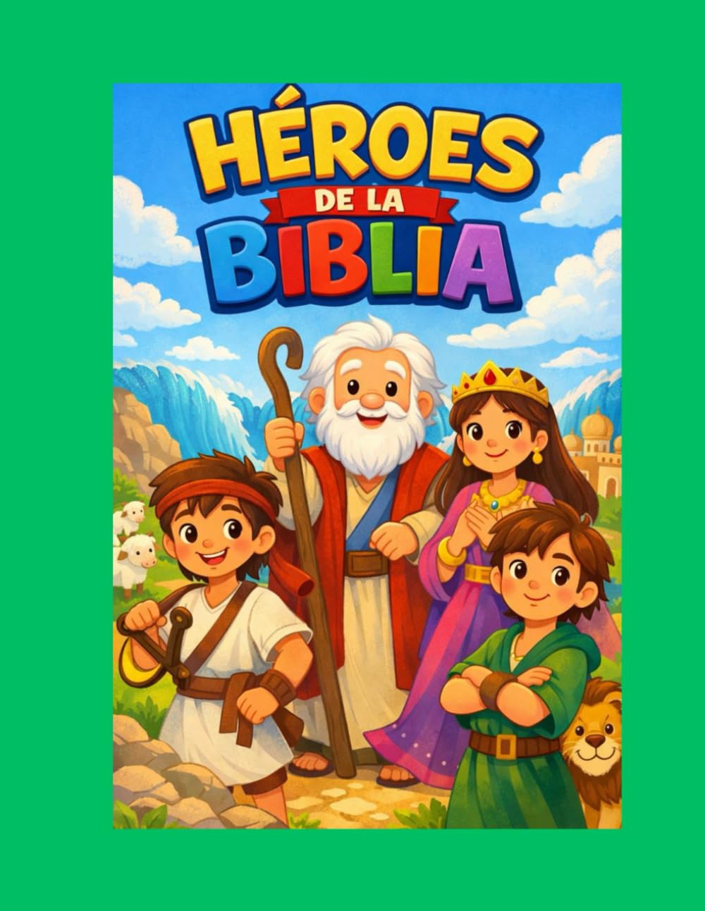 Héroes de la bliblia: Historias bliblicas ilustradas que enseñan fe, valores y amor a Dios