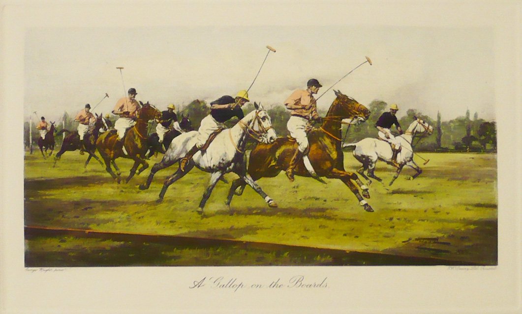 Amazon | ◇George Wright◇銅版画 【A gallop】◇イギリス作家 