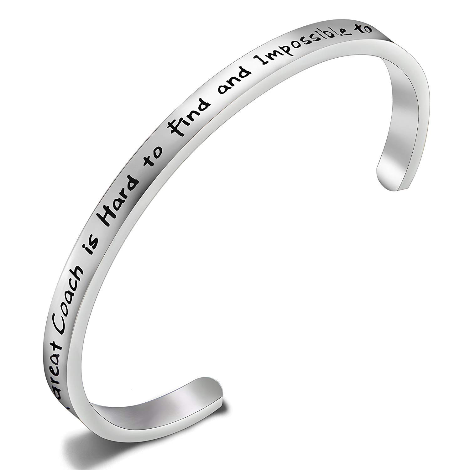 MYOSPARK Coach Gifts - A Great Coach Is Hard To Find And Impossible To Forget Bracelet For Female