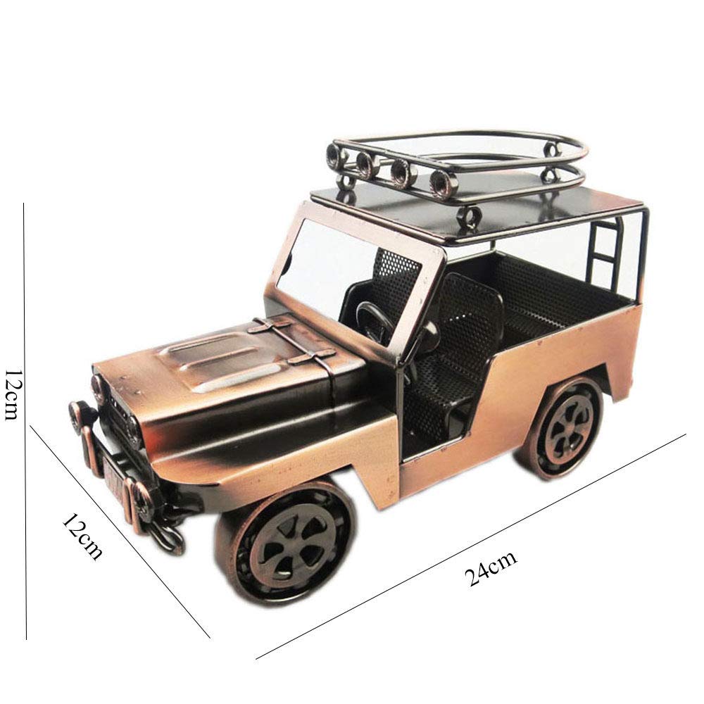 Amazon.co.jp: 手作りレトロ車モデル金属アンティークミニカー  