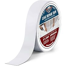 LCWRVS2X50 2" x 50' RV Sealant Tape UV Weatherproof Roof Leaks Repair Seal Sticky White LCW-RVS-2X50