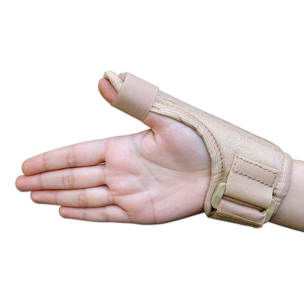 Thumb Spica Splint | Thumb Stabilizer Brace for Tissue Injuries (Child) | CMC & MCP Joint Support | Kids Size 16 CM