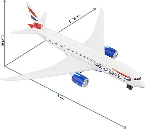 Miniatura 3 de Daron Worldwide Trading British Airways 787 Rt6005 - Juguete de avión único
