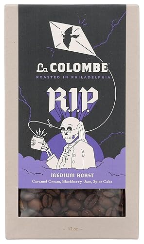 LA COLOMBE RIP Blend - Café en grano entero, 12 onzas