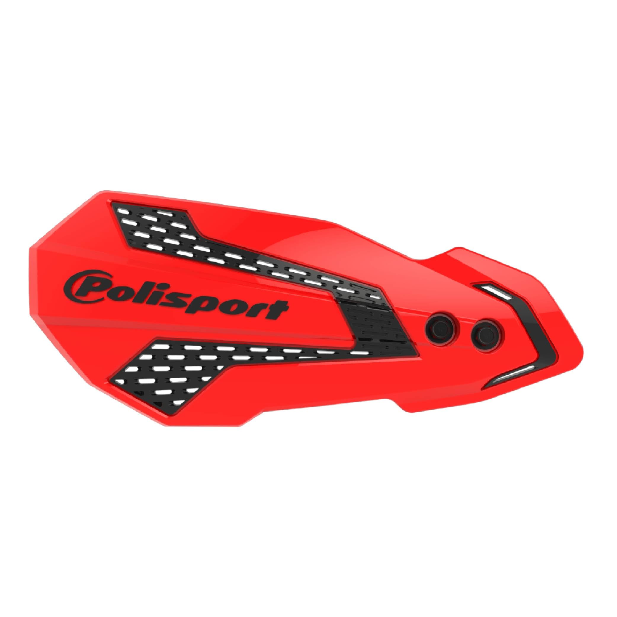 Polisport Red/Black Mx Flow Handguards / - Honda Crf450r / Rx