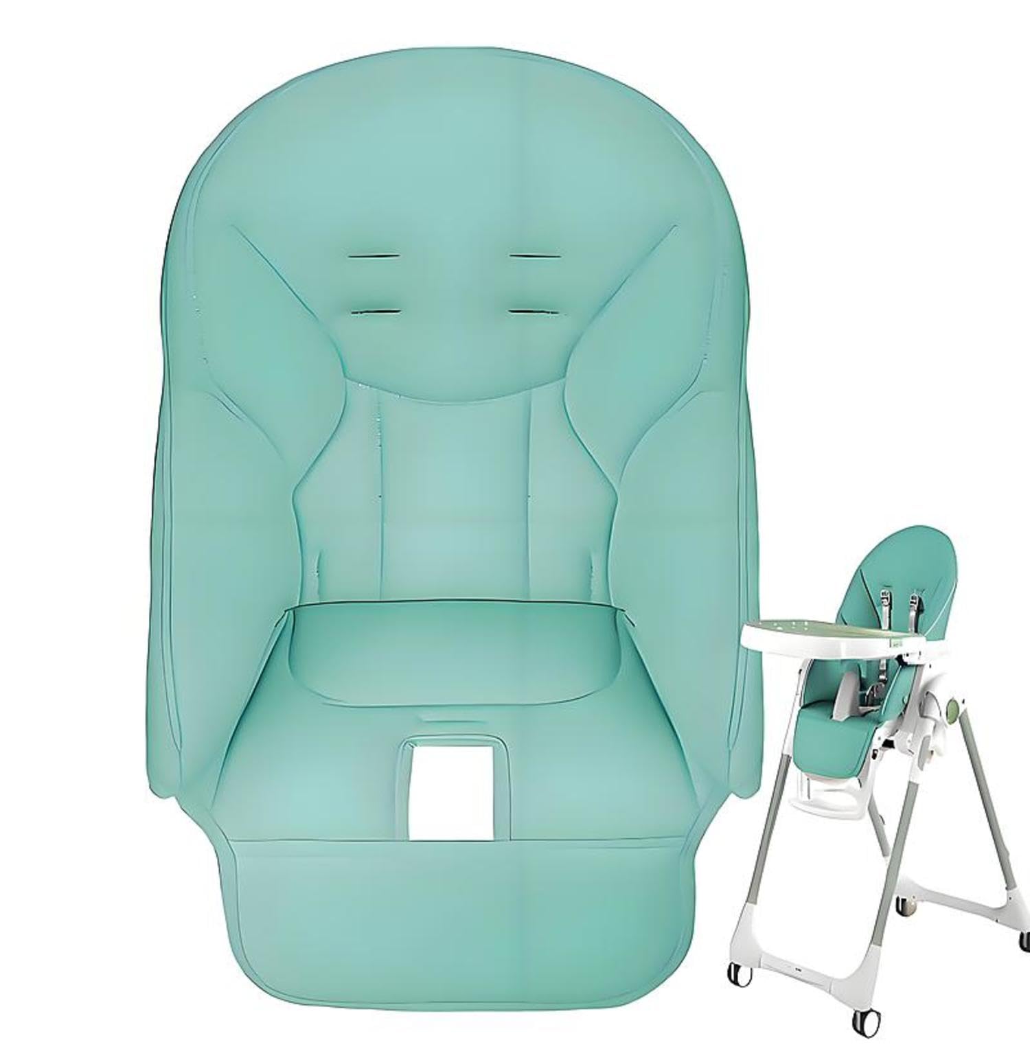 High Chair Covers for Baby - Replacement Cover for High Chairs - High Chair Cushion Replacement (Mint Green)