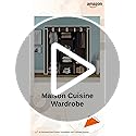 Image of Maison & Cuisine Collapsible Wardrobe Portable Foldable Closet for Clothes Almira, 2 Hanging Space, 8 Shelves, (Non-Woven Fabric 90GSM, Metal Rod 112x38x145cm)(88230, Brown)