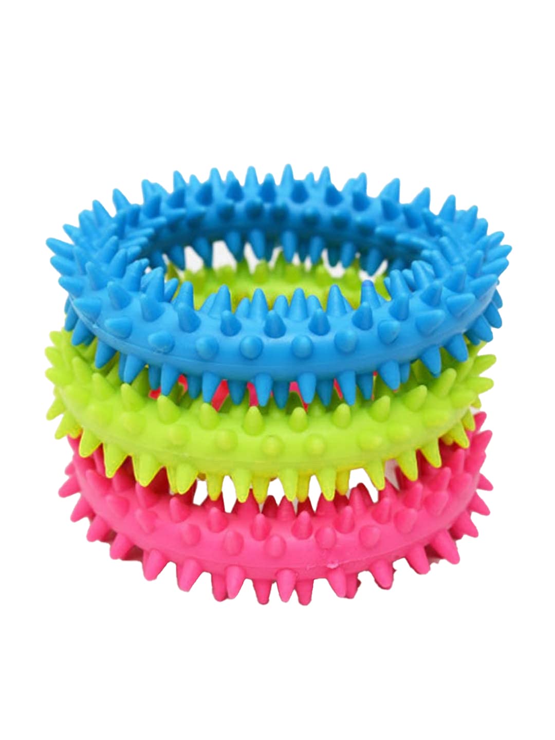 emily pets Dog Toys Gift Box for Puppies and Small Breeds Chew Toys Interactive Toys Durable Rubber and Toys Treat Dispensing Toy Rugby Ball Toy (Multicolor, Pack 3) (B09PR85764) Amazon Price History, Amazon Price Tracker
