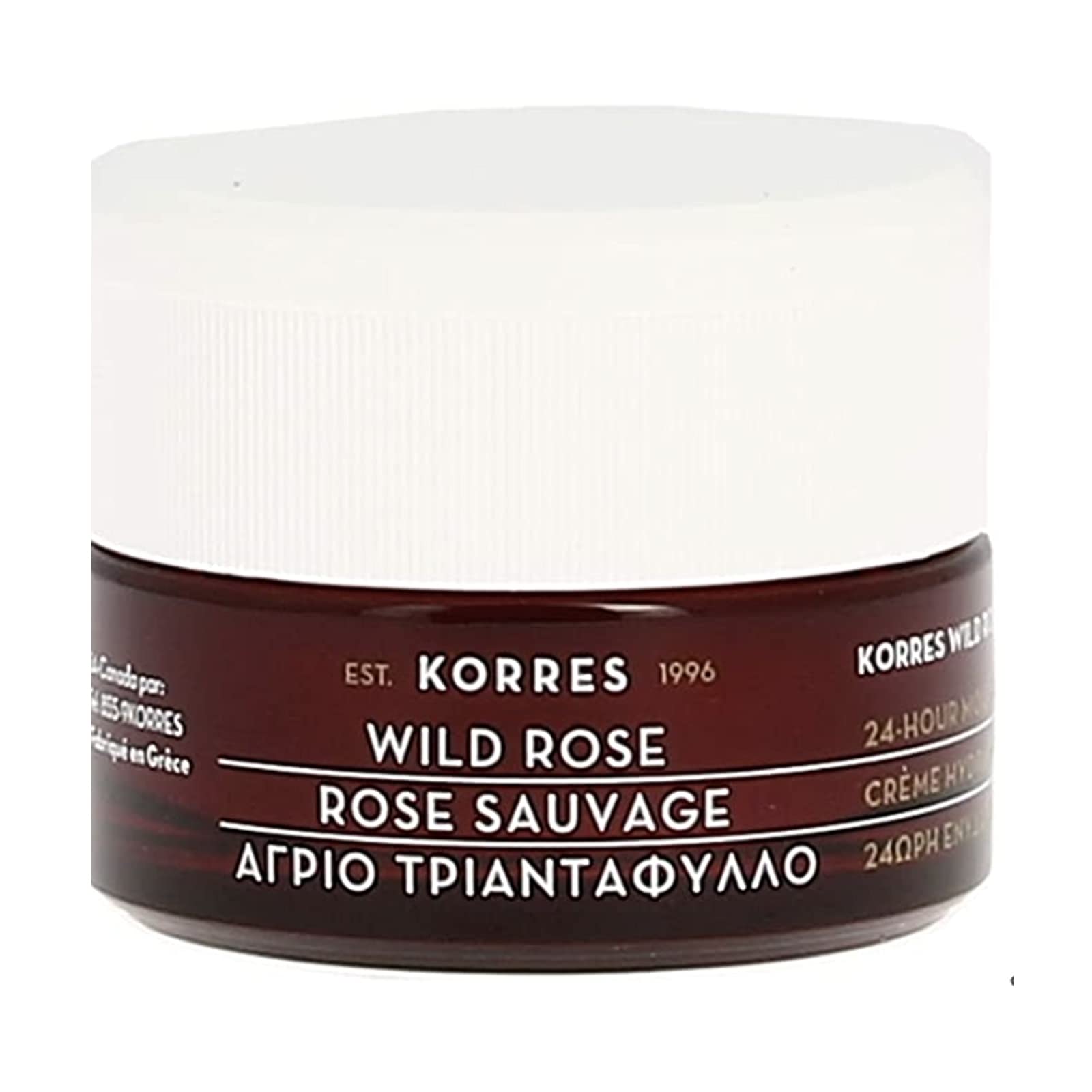 KORRES Wild Rose  C 24-Hour Moisturiser, 1.35 Fl oz.