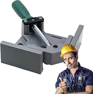 90度 コーナー クランプ | 90度精密木工工具 - 直角クランプ木工工具 - 大工 日曜大工 工房 家具 キャビネット 製作 修理 DIY 作業用