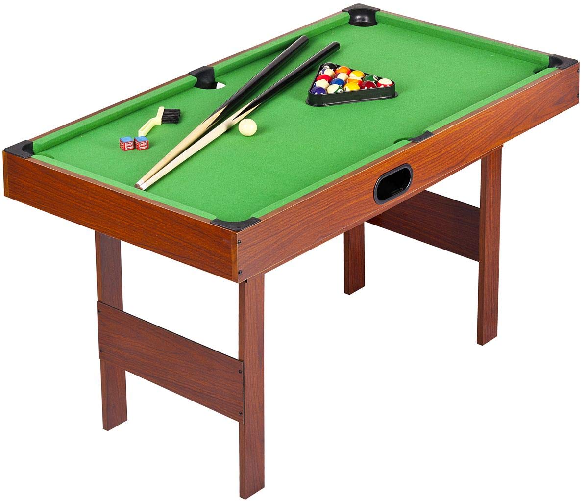 Spieltisch für Zuhause, Freizeittisch, Tischspiel, Tischkicker, Kickertisch, Tischfußball, Billardtisch, Poolbillard Multigame Tisch mit Zubehör für Hobbyraum und Spielzimmer