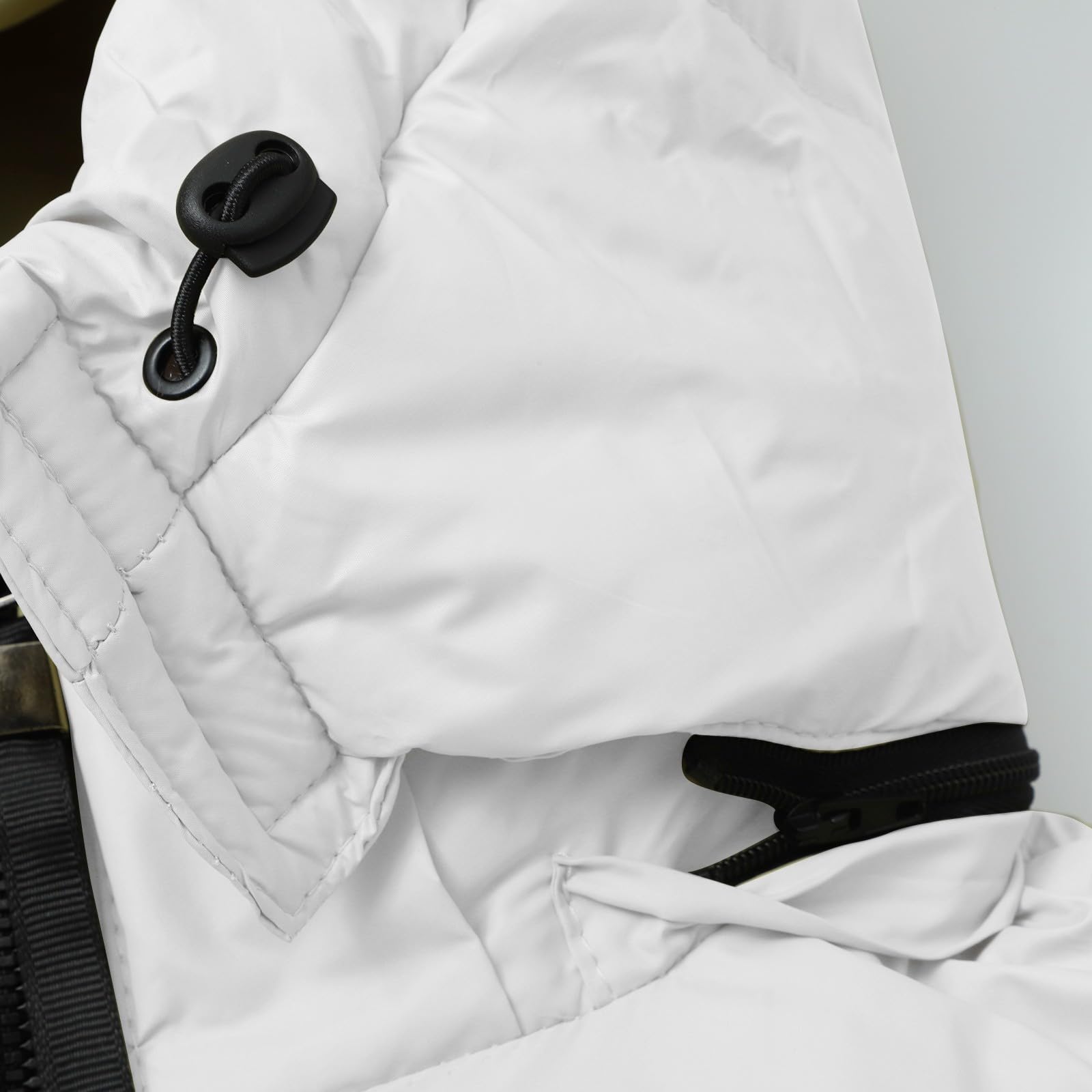 Chaqueta occidental de talla grande con capucha de algodón de manga larga