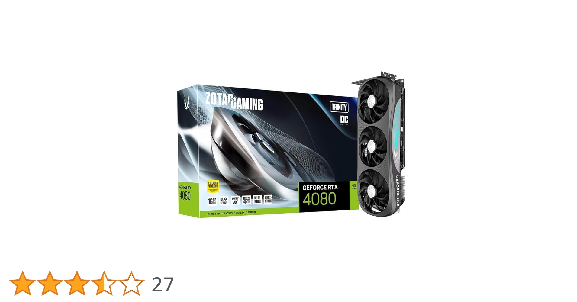 Amazon.in: Buy Zotac Gaming Geforce RTX 4080 16Gb Trinity Oc