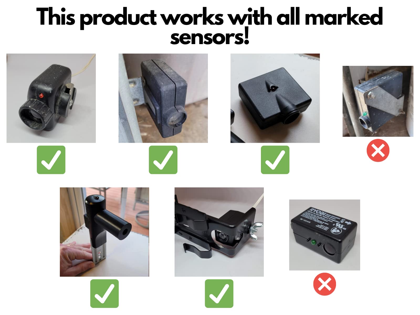 Sensor Sun Shade FourPack For Genie, Craftsman