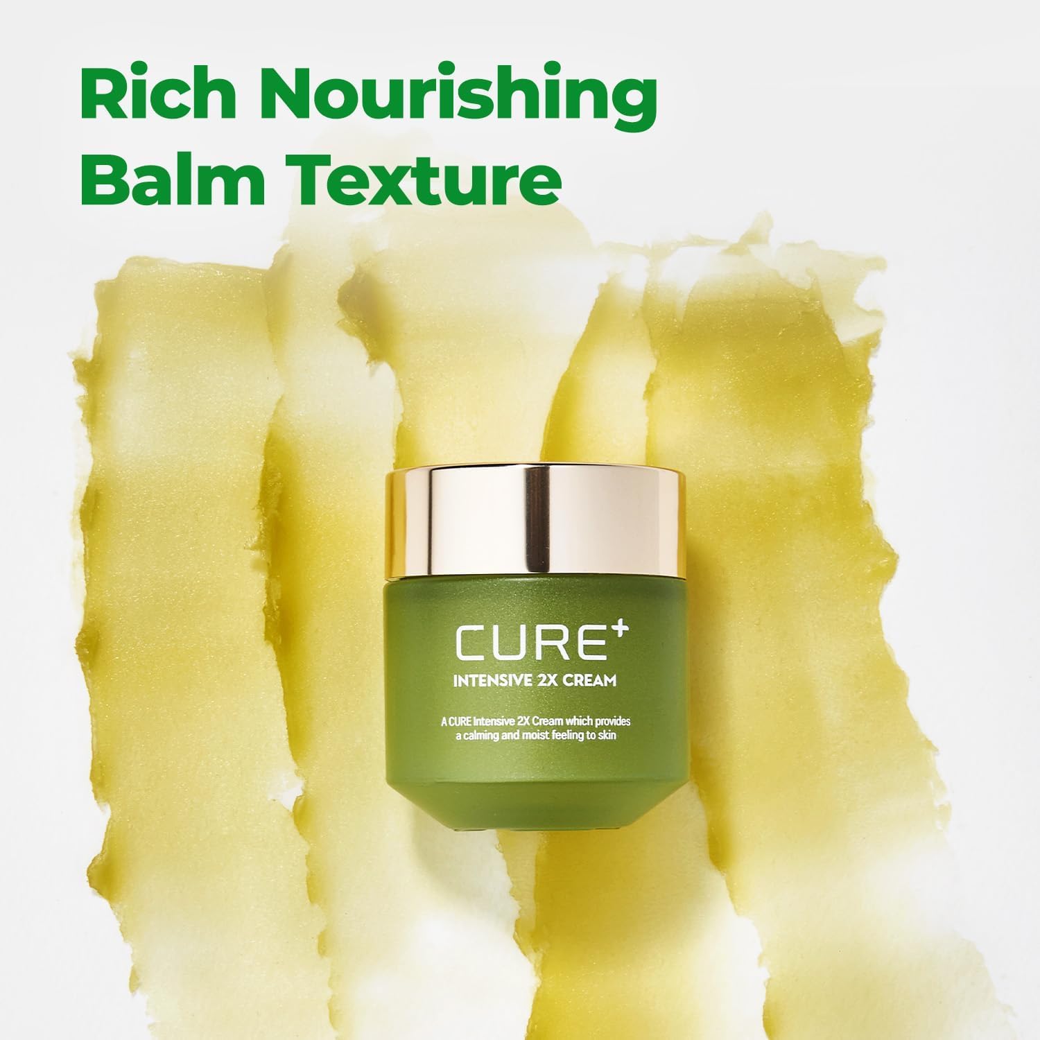 Cure Intensive 2X Cream, Premium Aloe Deep Moisturizing Multi Balm, Korean Skincare, Face Moisturizer for Dry Skin (Pack of 1) - Image 4