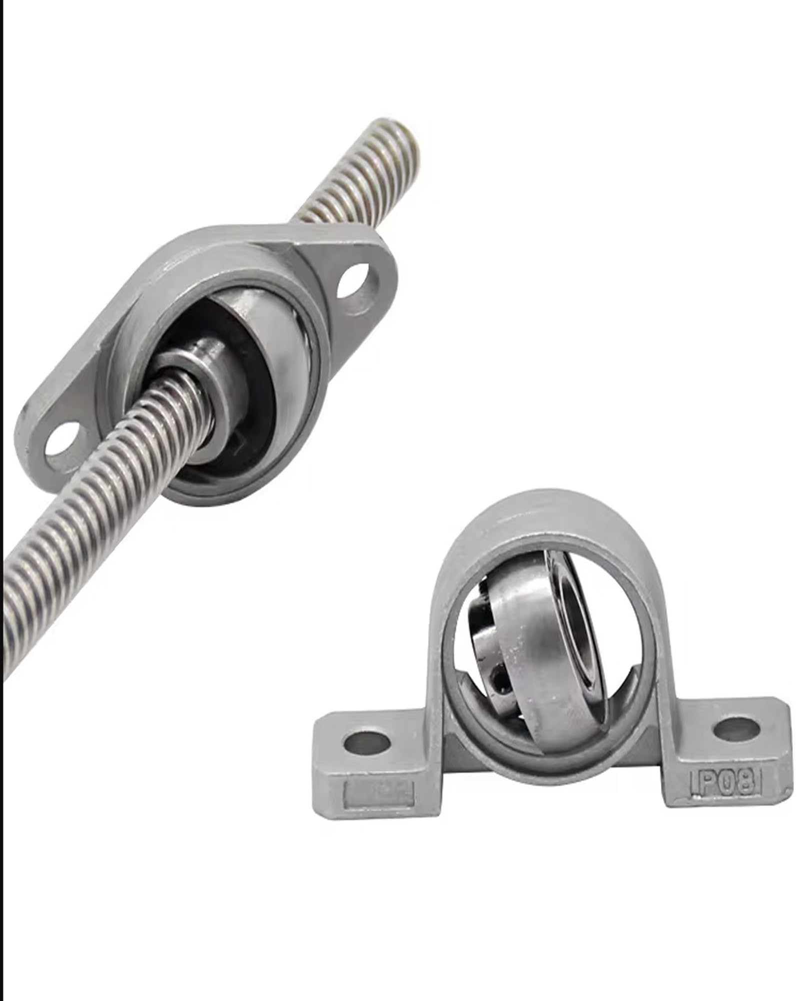 T8 Piombo Vite For CNC 3D Stampante, Filo 8mm Piombo 1mm 2 4 8mm - Foto 3