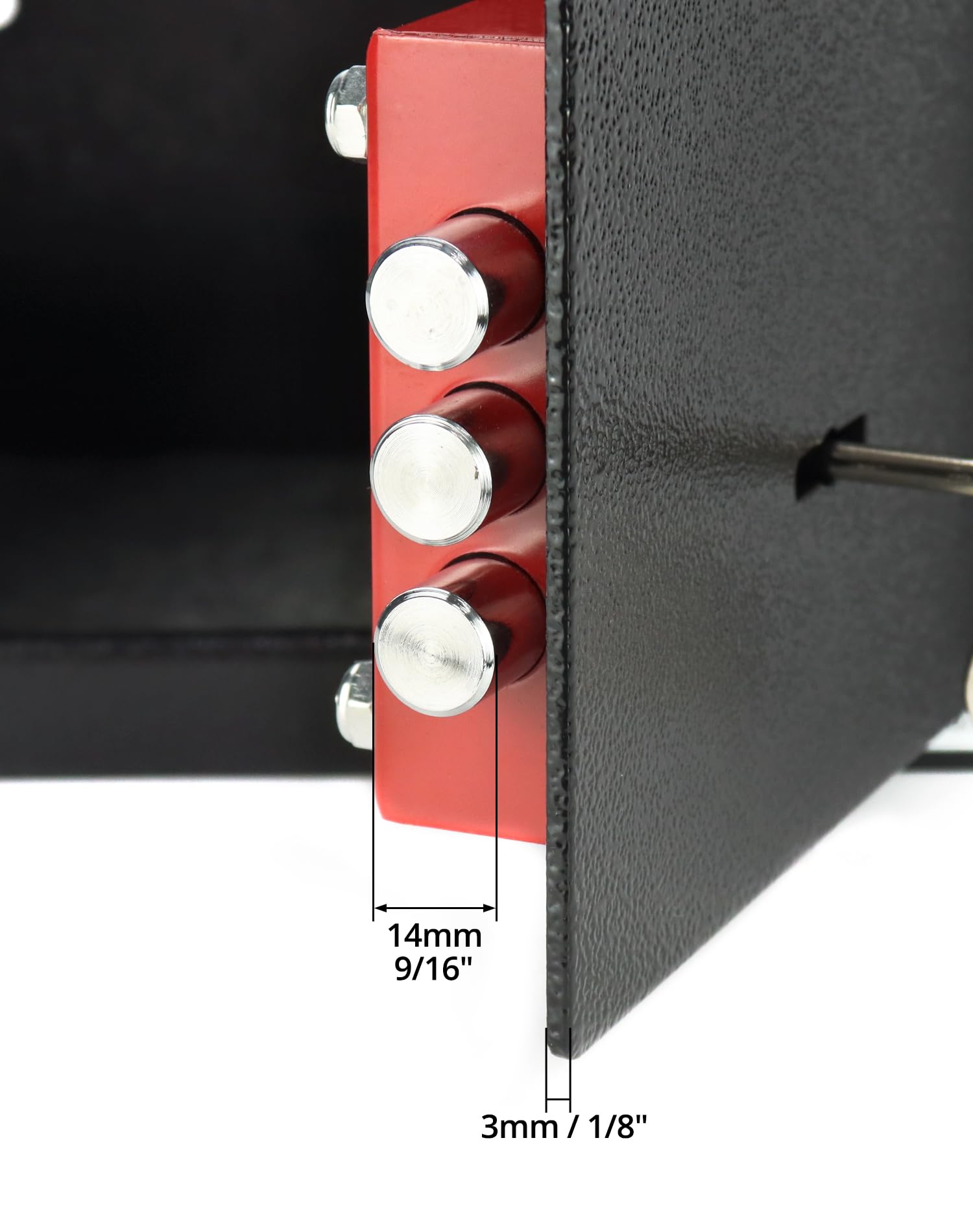 QWORK® Safe Tresor 23 x 17 x 17 cm mit Einwurfschlitz & Triple-Bit Schlüssel - Hohe Sicherheit Stahlkonstruktion für Wertsachen
