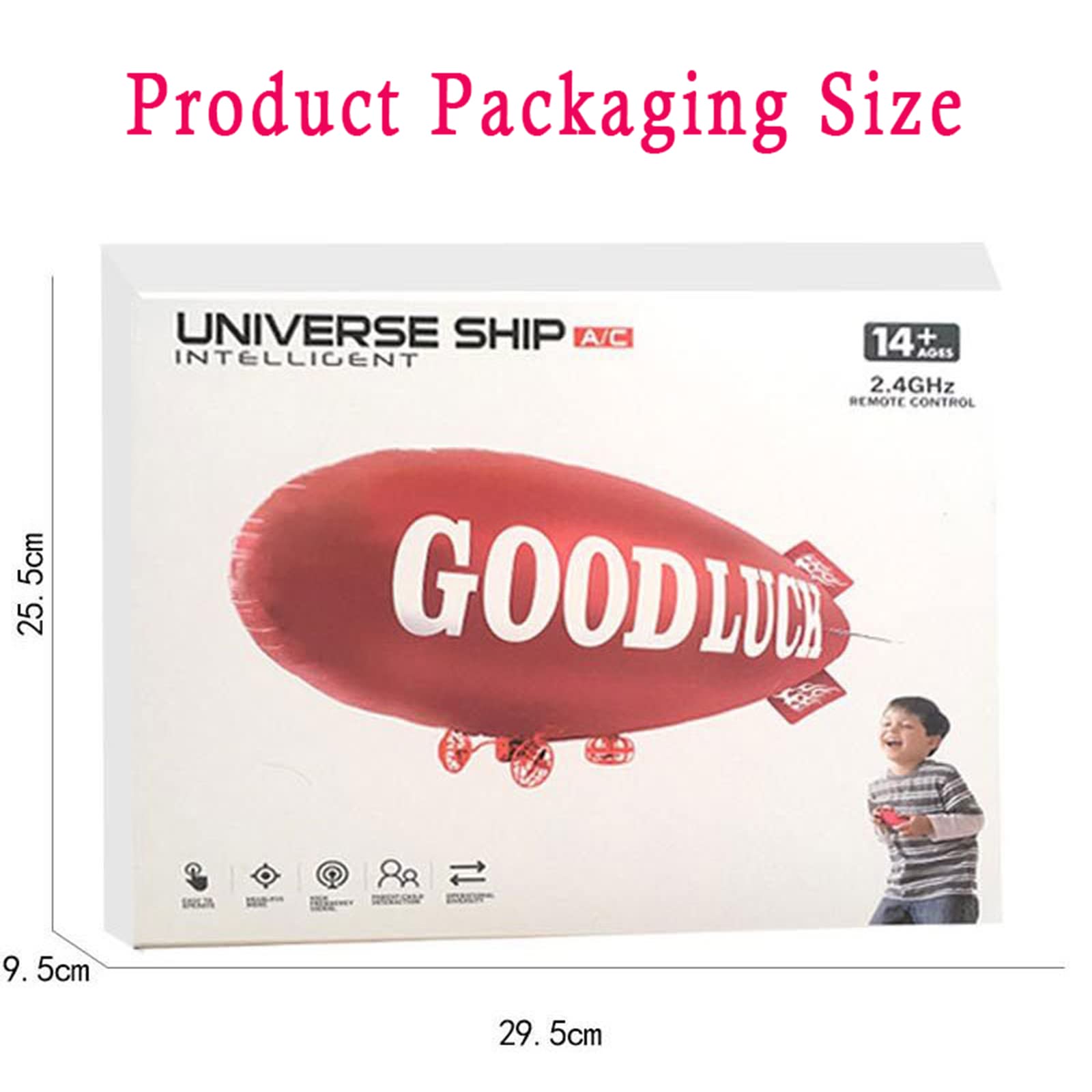 ジミー大西デザイン　屋内専用ラジコン飛行船　タカラ　ヘリウムガス付き ジミー大西デザイン 屋内専用ラジコン飛行船 タカラ ヘリウムガス付き