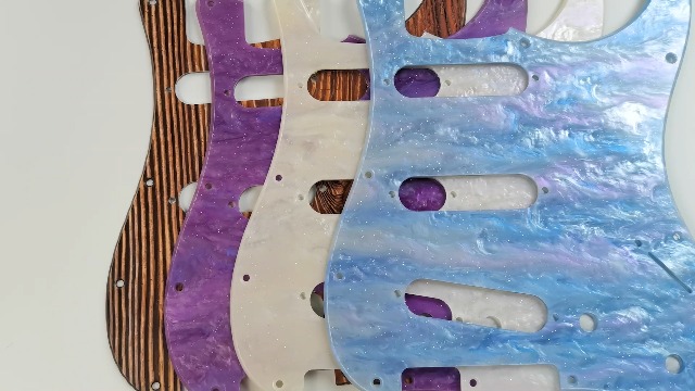 FLEOR Tele Guitarra Pickguard Humbucker Placa E Parafuso Para Peças De - Foto 4